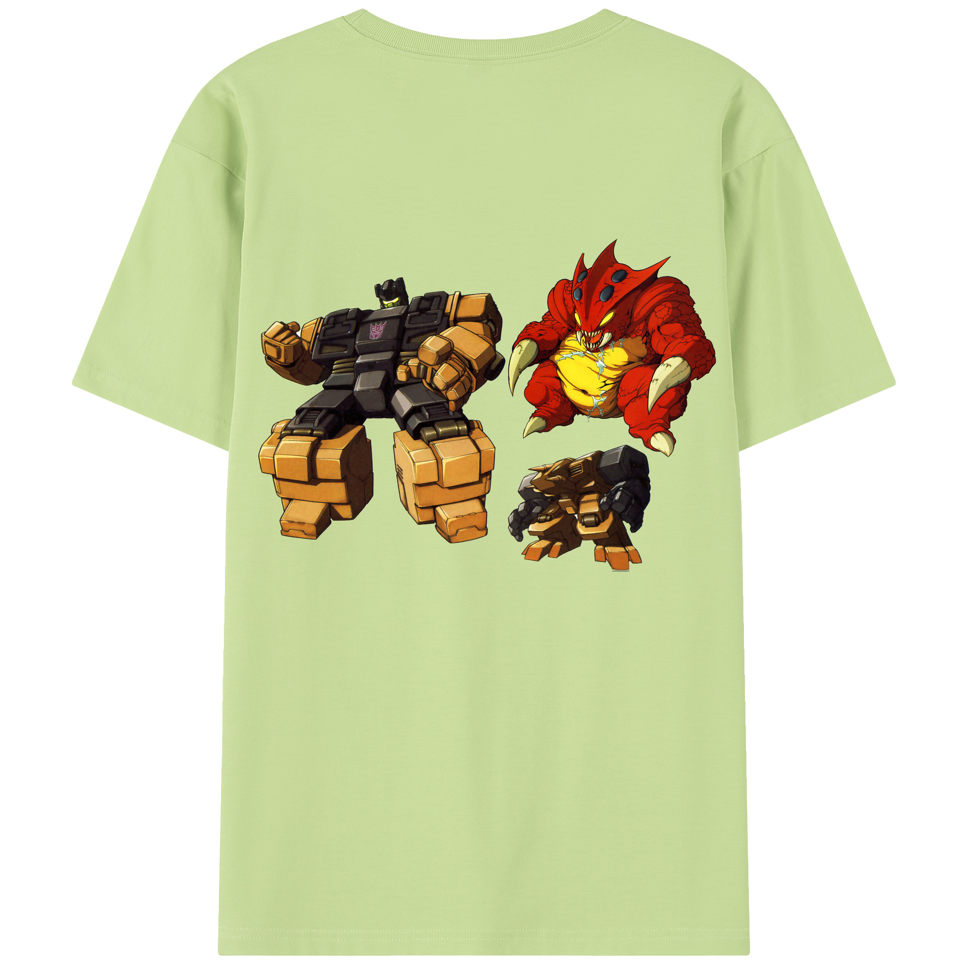 （画像用）  綿100％半袖Tシャツ（背面プリント）